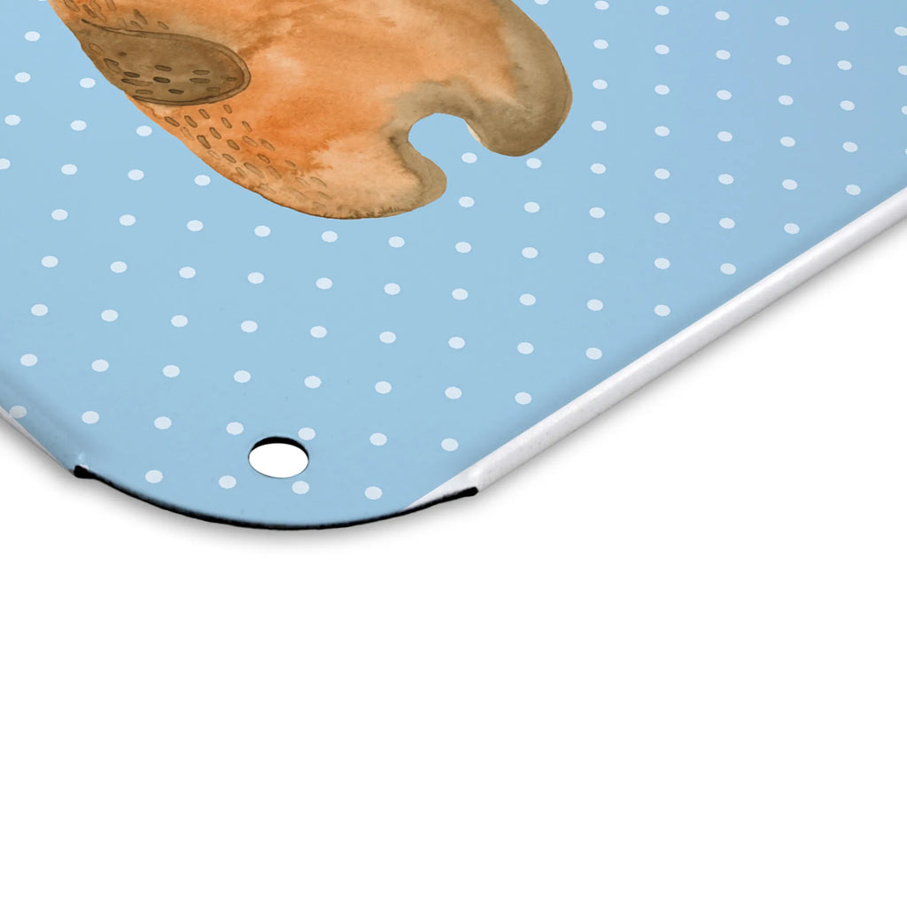 Spersonalizowany metalowy szyld ze zdjęciem Niedźwiedź Egzamin Niedźwiedź, Miś, Pluszowy miś