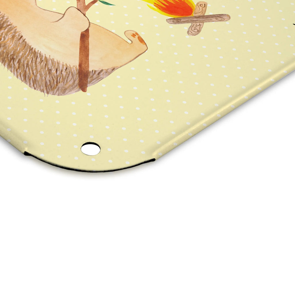 Personalized Photo Metal Sign Hedgehog grilling small animals, cute, funny, cute animal motives, hand drawn, small world, funny sayings, good mood, happy, gifts, gift ideas, special gifts, animal lover, card, saying, hedgehog, goals, barbecue, unemployed, meaning of life, motivation