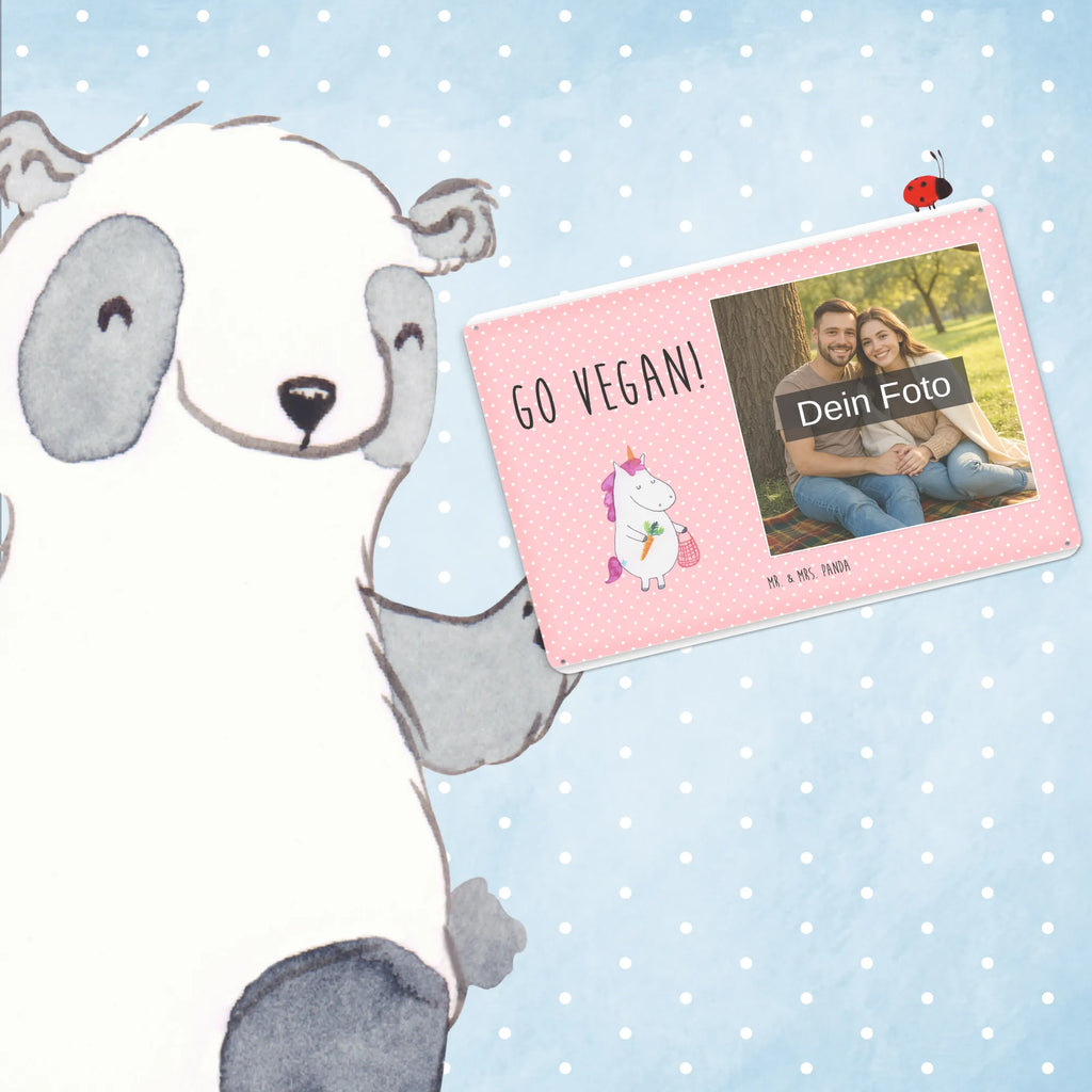 Personalized Photo Metal Sign unicorn Vegan unicorn, unicorns, Vegan, girlfriend gift, Raw Food, Vegetarian Food, Healthy Eating, Organic, girlfriend present, Veganism