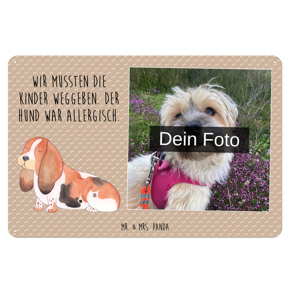 Personalized Photo Metal Sign Dog Basset Hound dog, mutt, hound, woof, dog mama, dog breed, love dogs, love for dogs, dog decorative items, bag with dog print, funny gifts for dog owners, what do you give a dog lover, Christmas gifts for dogs, gifts for dogs, dog sayings, Dog, dog love, basset hound, basset, childless