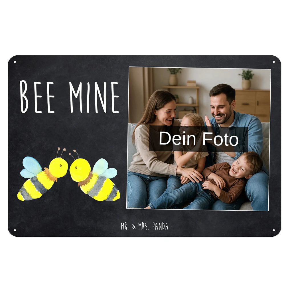 Spersonalizowany metalowy szyld ze zdjęciem pszczoła miłość Biedronka, Os, Trzmiel
