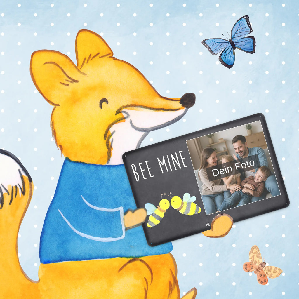 Spersonalizowany metalowy szyld ze zdjęciem pszczoła miłość Biedronka, Os, Trzmiel