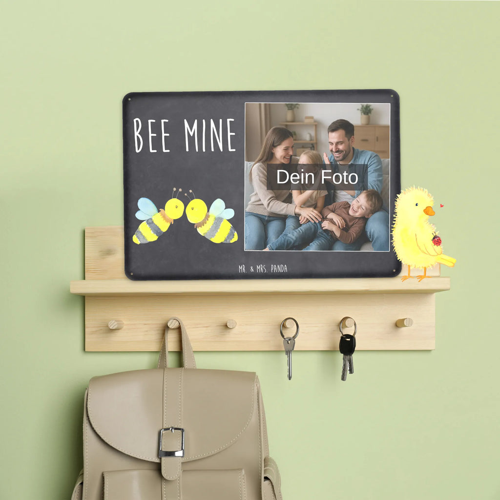 Spersonalizowany metalowy szyld ze zdjęciem pszczoła miłość Biedronka, Os, Trzmiel