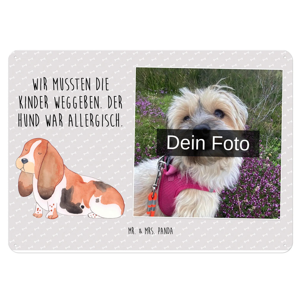 Personalized Photo Metal Sign Dog Basset Hound dog, mutt, hound, woof, dog mama, dog breed, love dogs, love for dogs, dog decorative items, bag with dog print, funny gifts for dog owners, what do you give a dog lover, Christmas gifts for dogs, gifts for dogs, dog sayings, Dog, dog love, basset hound, basset, childless