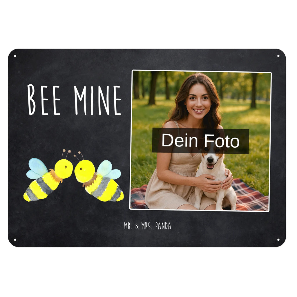 Spersonalizowany metalowy szyld ze zdjęciem pszczoła miłość Biedronka, Os, Trzmiel