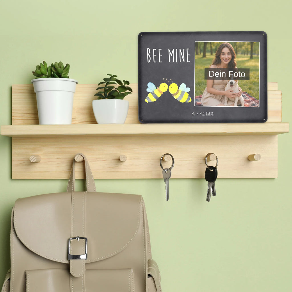 Spersonalizowany metalowy szyld ze zdjęciem pszczoła miłość Biedronka, Os, Trzmiel