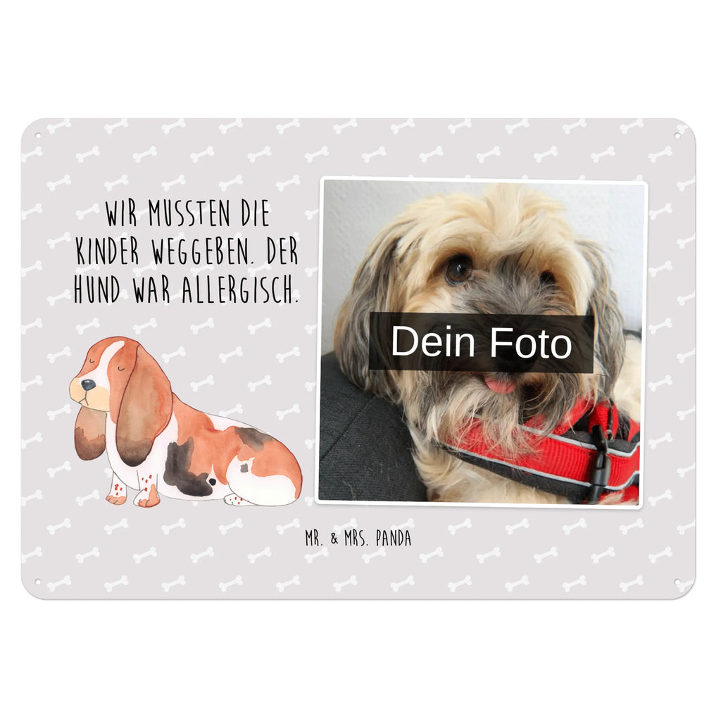 Personalized Photo Metal Sign Dog Basset Hound dog, mutt, hound, woof, dog mama, dog breed, love dogs, love for dogs, dog decorative items, bag with dog print, funny gifts for dog owners, what do you give a dog lover, Christmas gifts for dogs, gifts for dogs, dog sayings, Dog, dog love, basset hound, basset, childless