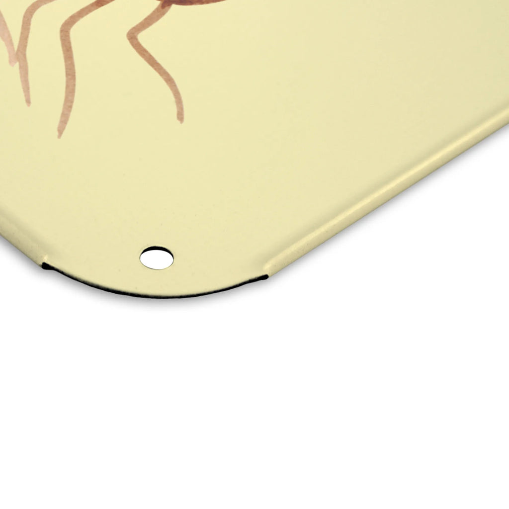 Personalisiertes Foto Blechschild Spinne Agathe Party