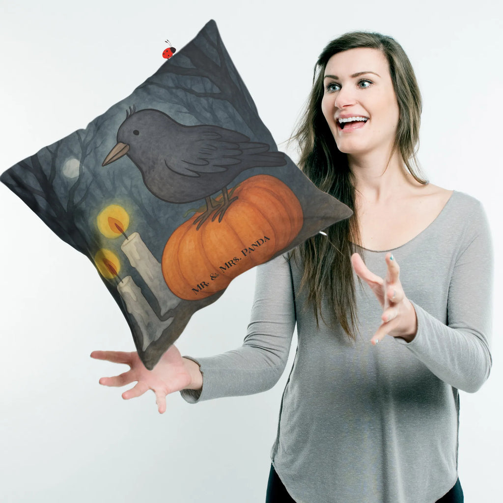 40x40 Kissen Krähe Halloween Design Dekokissen Sofa, Sofakissen, Kissenbezug 40x40, Kissenhülle, sofakissen, Kissenbezüge, sitzkissen, Kopfkissen 40x40, Motivkissen, Kissen 40x40, Zierkissen, Kissen, Dekokissen 40x40, Kissen 40x40 Waschbar, Kopfkissen, Dekokissen, Kissenhülle 40x40, Sofakissen 40x40, Couchkissen, Halloween, Deko, Martinssingen, Dekoration, Geschenke, Schenken