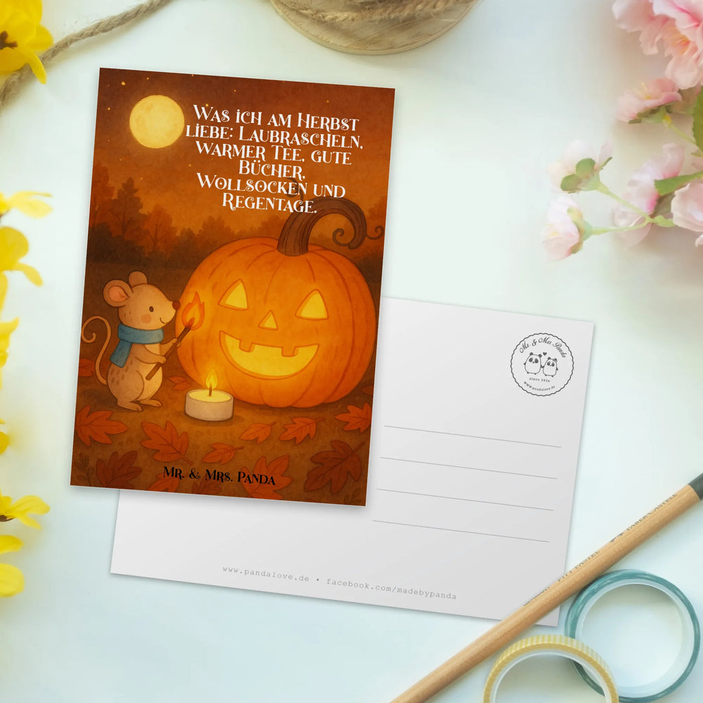 Postkarte Kürbis Maus Design Dankeskarte, Ansichtskarten, Einladung Geburtstag, Geburtstagskarte, Karte, Postkarte, Grußkarte, Ansichtskarte, Einladungskarten Geburtstag, Einladungskarte, Geschenkkarte, Einladung, Halloween, Deko, Martinssingen, Dekoration, Geschenke, Schenken, Kerzen, Maus, Halloween Deko, Kürbis, Süßes sonst gibt's saures, Trick or Treat