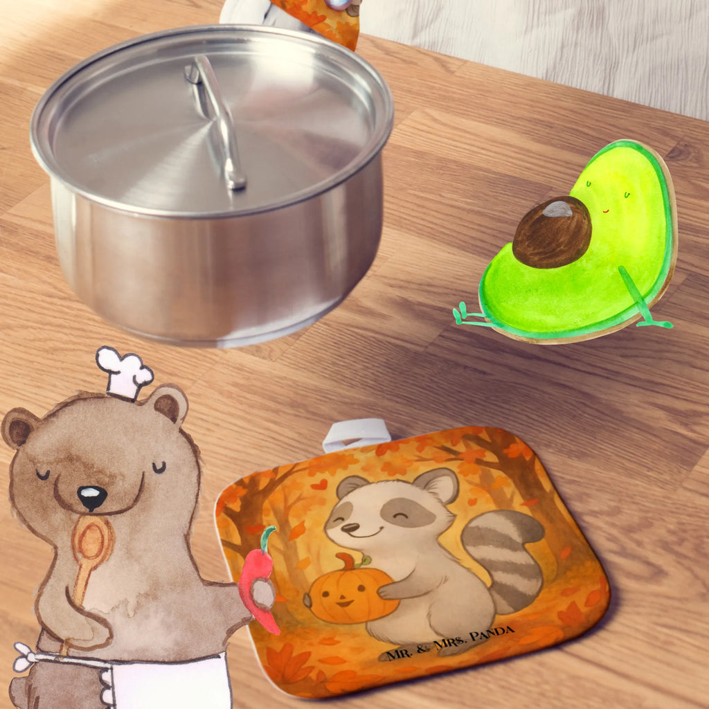 Topflappen Waschbär Kürbis Design Topfhandschuhe, Topflappen, Schöne Topflappen, Topfhandschuh, Topflappen mit Spruch, Ofenhandschuh, Ofenhandschuhe, Topflappenset, Topflappen Set, Topflappen lustig, Topfuntersetzer, Topflappen 2er Set, Halloween, Deko, Martinssingen, Dekoration, Geschenke, Schenken, Trick or Treat, Süßes sonst gibt's saures, Halloween Deko, Waschbär, Kürbis