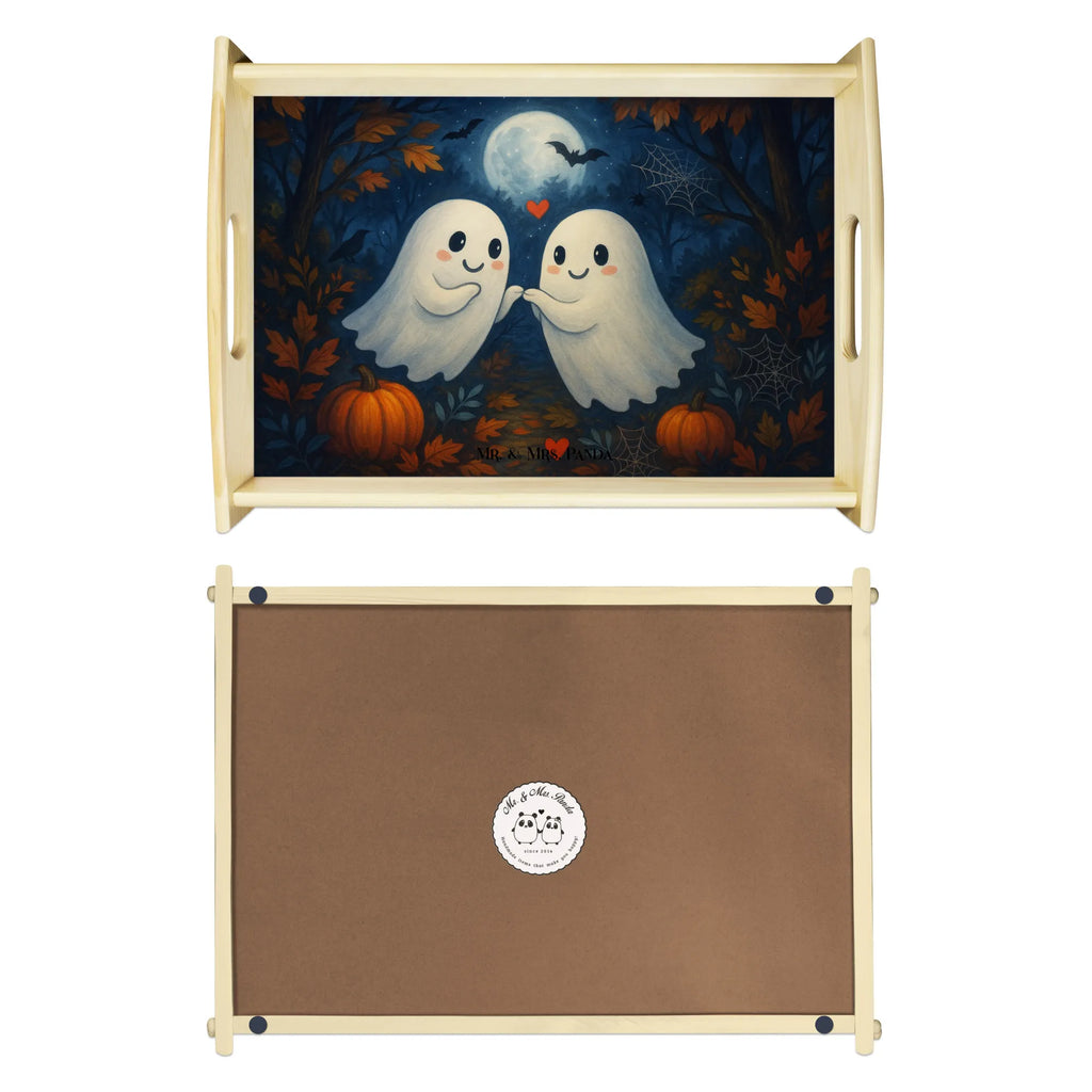 Servier Tablett Gespenster  Liebe  Design Küchentablett, Frühstückstablett, Holztablett, Tablett, Dekotablett, Serviertablett, Halloween, Deko, Martinssingen, Dekoration, Geschenke, Schenken, Verliebt, Paar, Gespenst
