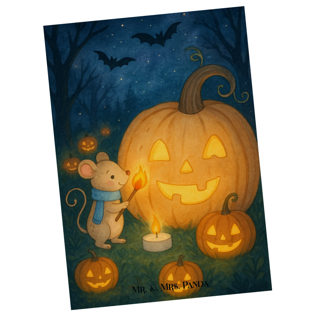 Postkarte Kürbis Maus Design Dankeskarte, Ansichtskarten, Einladung Geburtstag, Geburtstagskarte, Karte, Postkarte, Grußkarte, Ansichtskarte, Einladungskarten Geburtstag, Einladungskarte, Geschenkkarte, Einladung, Halloween, Deko, Martinssingen, Dekoration, Geschenke, Schenken, Kerzen, Maus, Halloween Deko, Kürbis, Süßes sonst gibt's saures, Trick or Treat