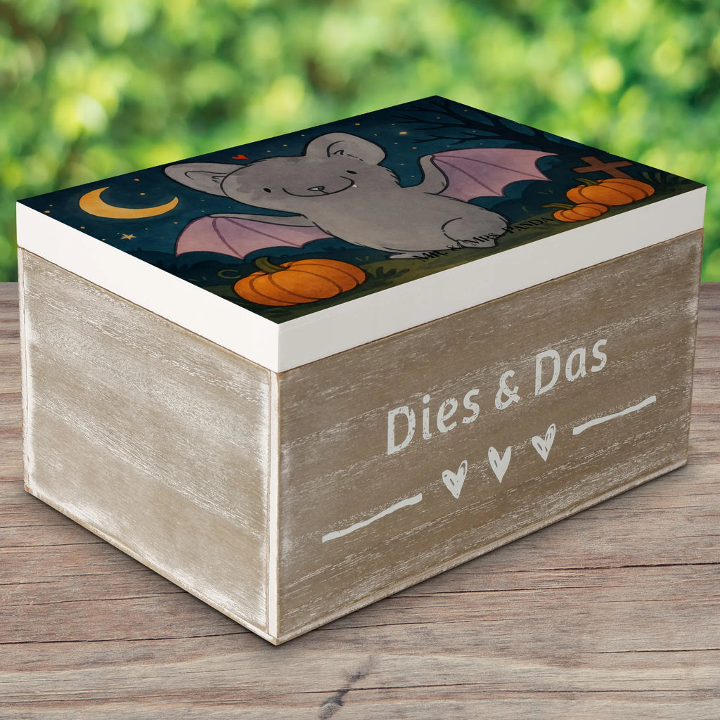 Holzkiste Fledermaus Classic Design Aufbewahrungsbox, Geschenkbox, Dekokiste, Kiste, Erinnerungsbox, Holzkiste, Truhe, XXL, Geschenkdose, Schatulle, Schatzkiste, Erinnerungskiste, Halloween, Deko, Martinssingen, Dekoration, Geschenke, Schenken
