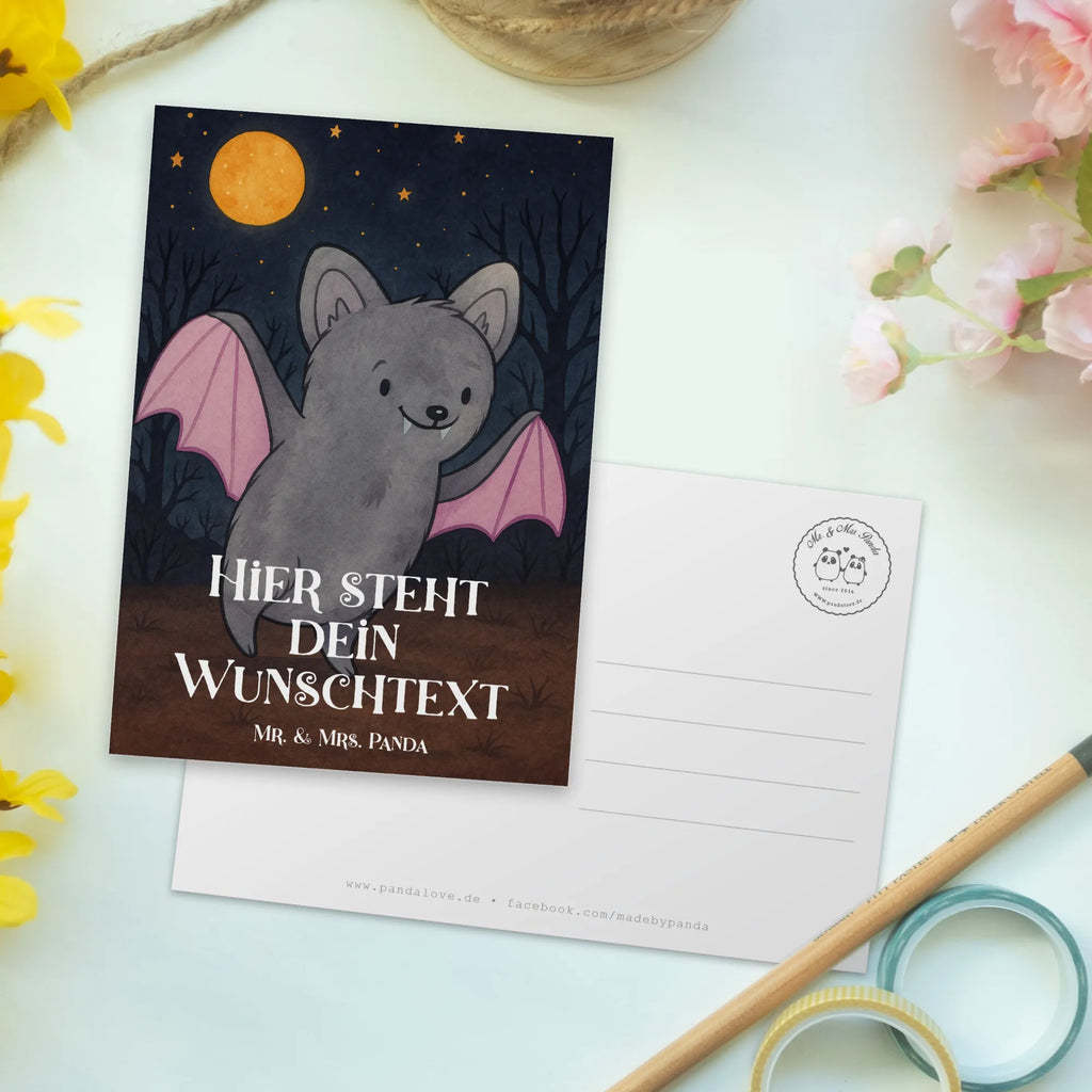 Personalisierte Postkarte Fledermaus Erschrecken Design Einladung mit Wunschtext, Geschenkkarte mit Namen, Geschenkkarte mit Wunschtext, Grußkarte mit Namen, Ansichtskarte mit Namen, Ansichtskarte mit Wunschtext, Postkarte bedrucken, Grußkarte mit Wunschtext, Karte mit Wunschtext, Karte mit Namen, Einladung mit Namen, Postkarte mit Namen, Postkarte mit Wunschtext, Postkarte personalisierbar, Halloween, Deko, Martinssingen, Dekoration, Geschenke, Schenken