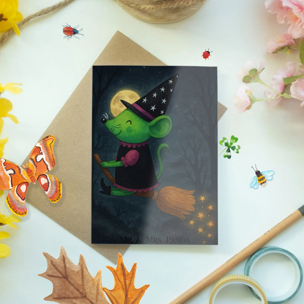 Grußkarte Hexe Fliegt Design Karte, Glückwunschkarte, Ansichtskarten, Geburtstagskarte, Grußkarte, Hochzeitskarte, Einladungskarte, Klappkarte, Halloween, Deko, Martinssingen, Dekoration, Geschenke, Schenken