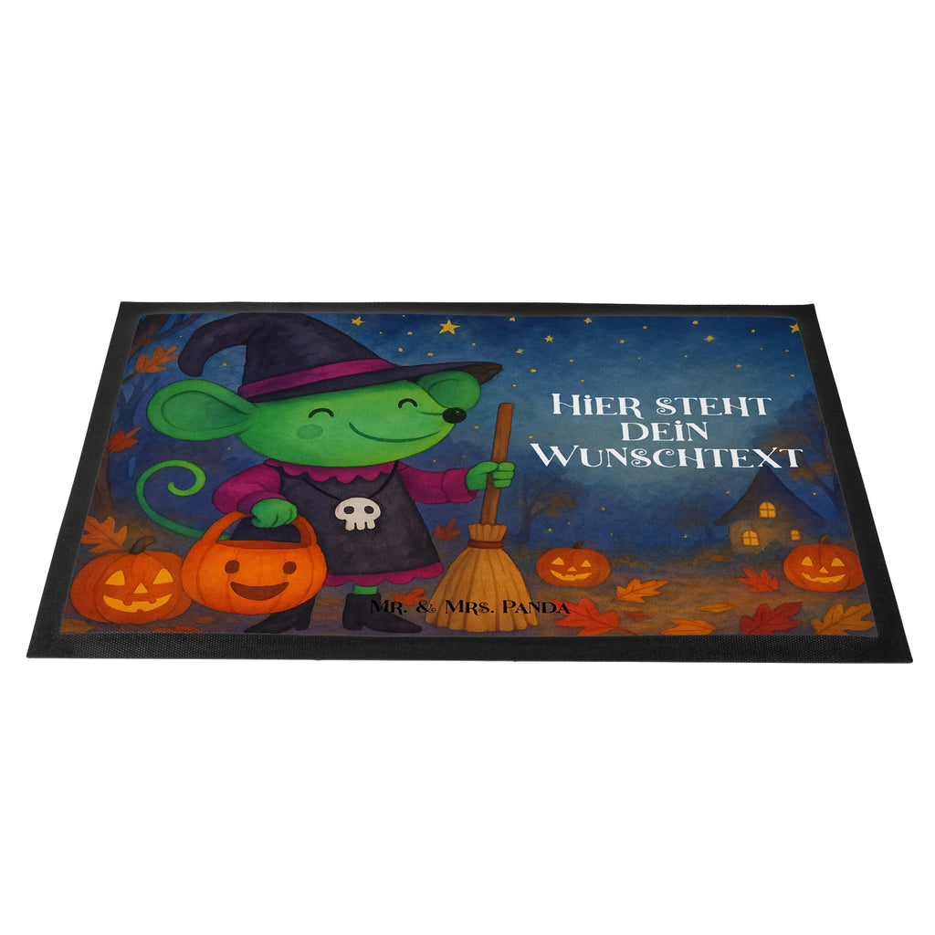 Personalisierte Fußmatte Maus Hexe Design Haustürmatte personalisiert, Türvorleger mit Namen, Fußmatte bedrucken, Fußmatte mit Namen, Wunschnamen, Bedrucken, Namensfussmatte, Personalisieruung, Personalisierte Fußmatte, Personalisiert, Türvorleger personalisiert, Halloween, Deko, Martinssingen, Dekoration, Geschenke, Schenken
