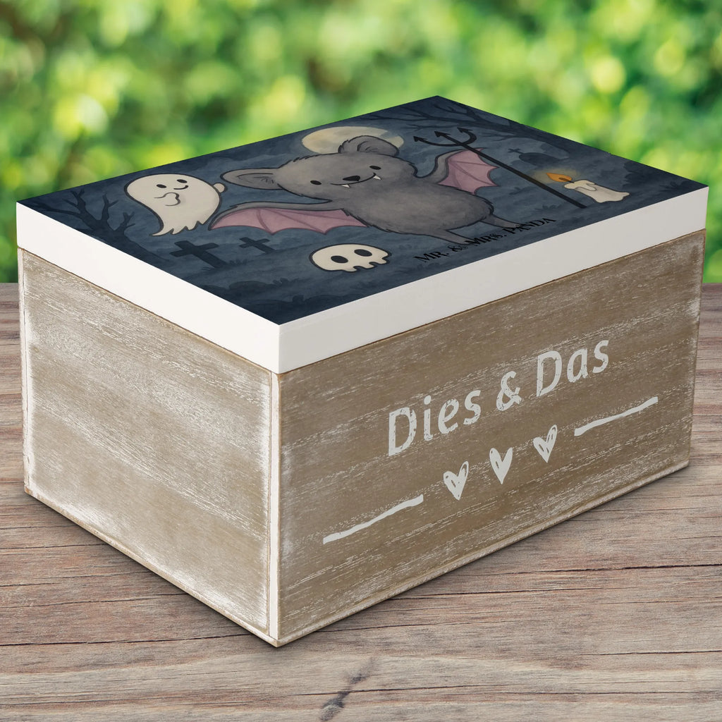 Holzkiste Fledermaus Dracula Design Geschenkbox, Erinnerungskiste, XXL, Dekokiste, Erinnerungsbox, Geschenkdose, Aufbewahrungsbox, Truhe, Holzkiste, Kiste, Schatulle, Schatzkiste, Halloween, Deko, Martinssingen, Dekoration, Geschenke, Schenken