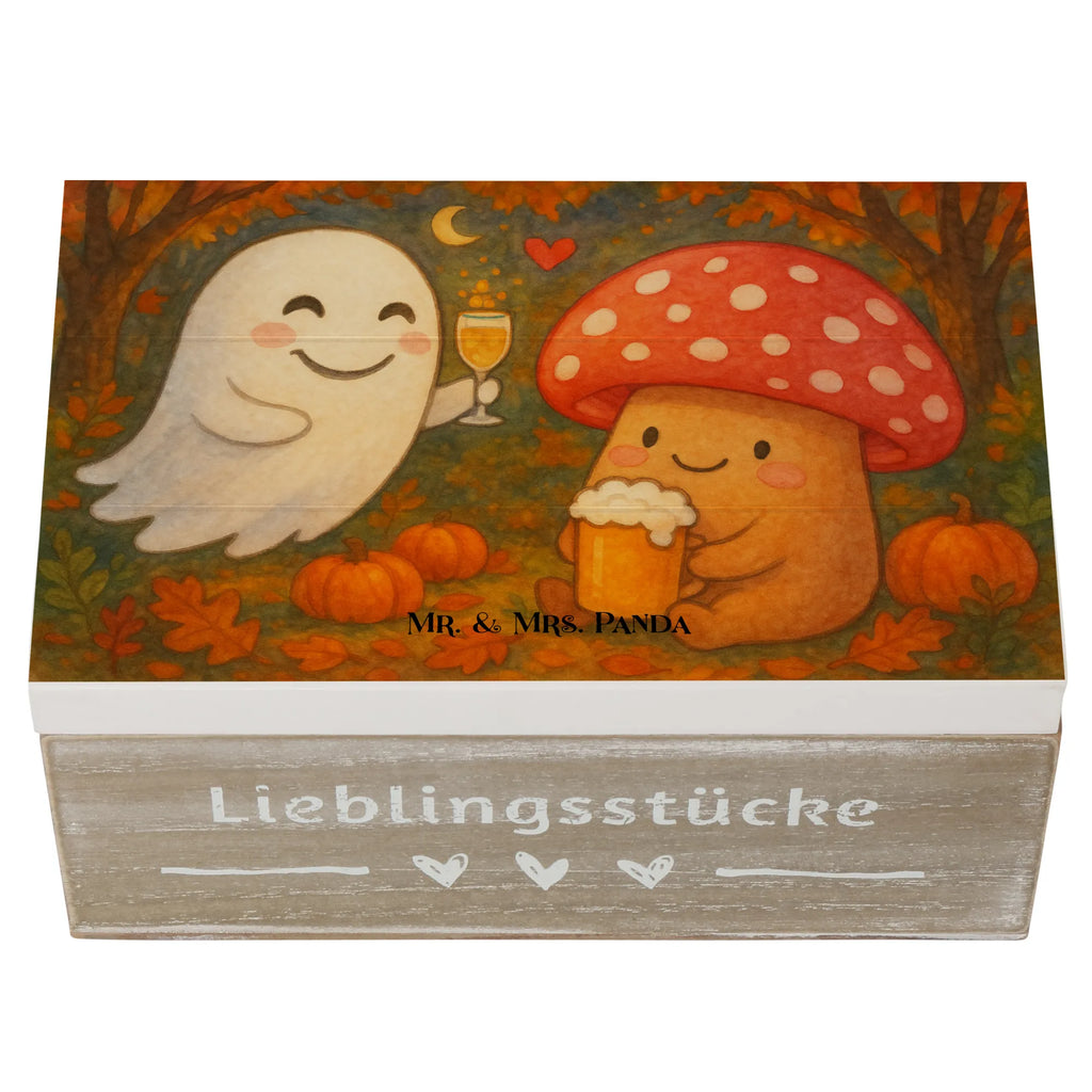 Holzkiste Gespenst  Prost  Design Geschenkdose, Truhe, Erinnerungskiste, Erinnerungsbox, Schatzkiste, Kiste, Geschenkbox, Dekokiste, Aufbewahrungsbox, Schatulle, XXL, Holzkiste, Halloween, Deko, Martinssingen, Dekoration, Geschenke, Schenken, Bier, Sekt, Fliegenpilz, Pils, Gespenst