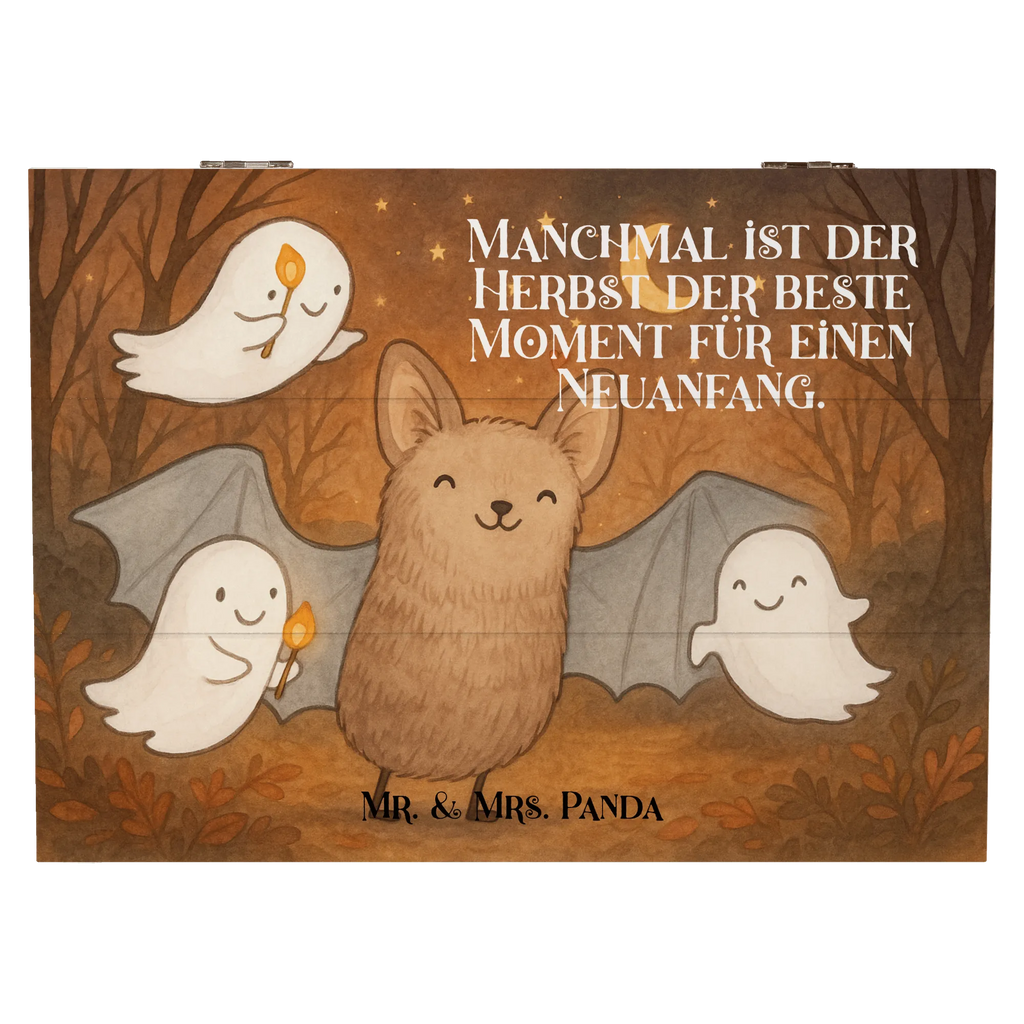 Holzkiste Fledermaus Gespenster Design Schatzkiste, Geschenkdose, Erinnerungsbox, Dekokiste, Erinnerungskiste, Truhe, Aufbewahrungsbox, Holzkiste, XXL, Kiste, Schatulle, Geschenkbox, Halloween, Deko, Martinssingen, Dekoration, Geschenke, Schenken, Fledermaus, Süßes sonst gibt's saures, Halloween Deko, Trick or Treat, Gespenster