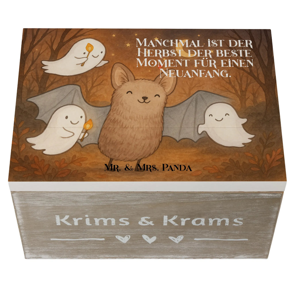 Holzkiste Fledermaus Gespenster Design Schatzkiste, Geschenkdose, Erinnerungsbox, Dekokiste, Erinnerungskiste, Truhe, Aufbewahrungsbox, Holzkiste, XXL, Kiste, Schatulle, Geschenkbox, Halloween, Deko, Martinssingen, Dekoration, Geschenke, Schenken, Fledermaus, Süßes sonst gibt's saures, Halloween Deko, Trick or Treat, Gespenster