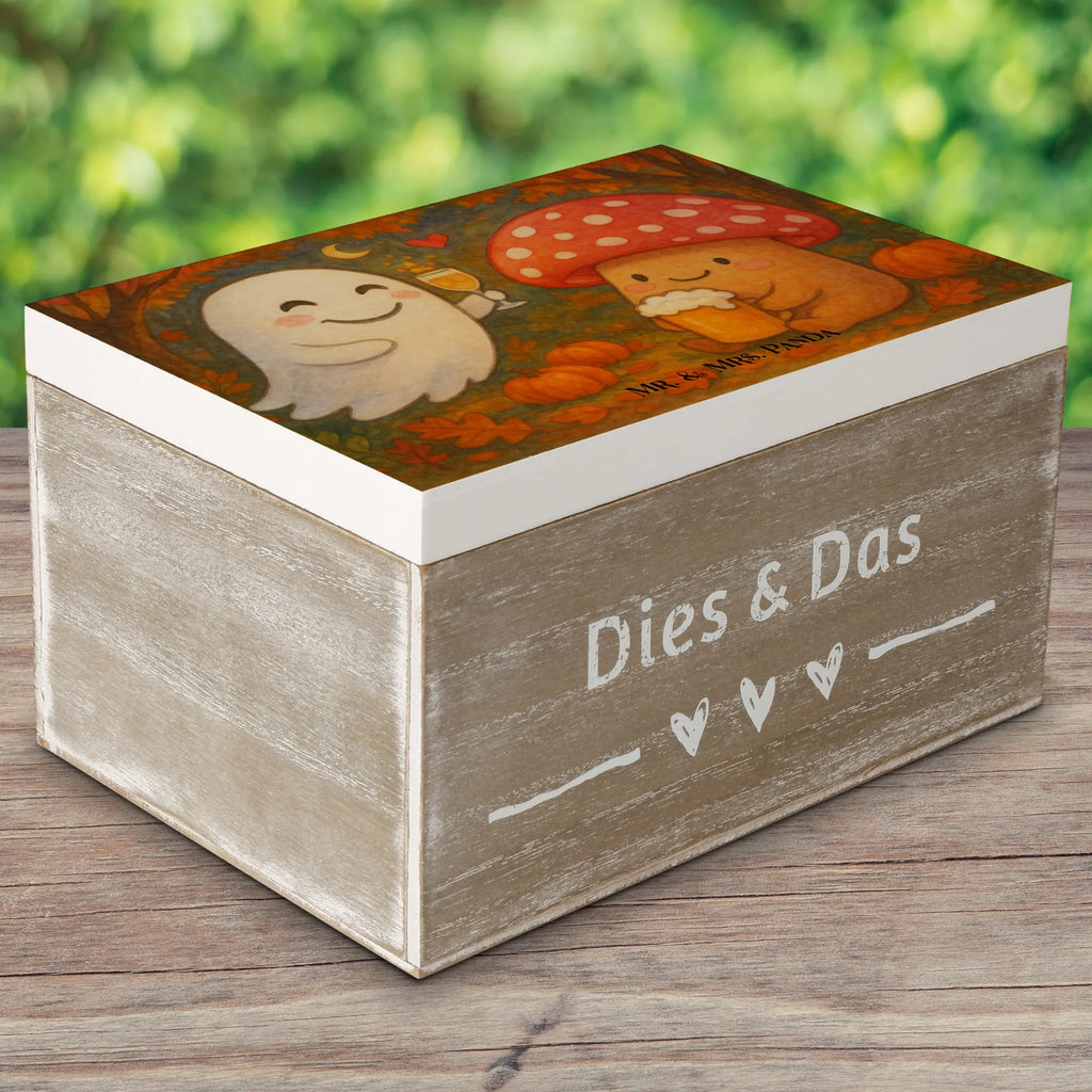 Holzkiste Gespenst  Prost  Design Geschenkdose, Truhe, Erinnerungskiste, Erinnerungsbox, Schatzkiste, Kiste, Geschenkbox, Dekokiste, Aufbewahrungsbox, Schatulle, XXL, Holzkiste, Halloween, Deko, Martinssingen, Dekoration, Geschenke, Schenken, Bier, Sekt, Fliegenpilz, Pils, Gespenst