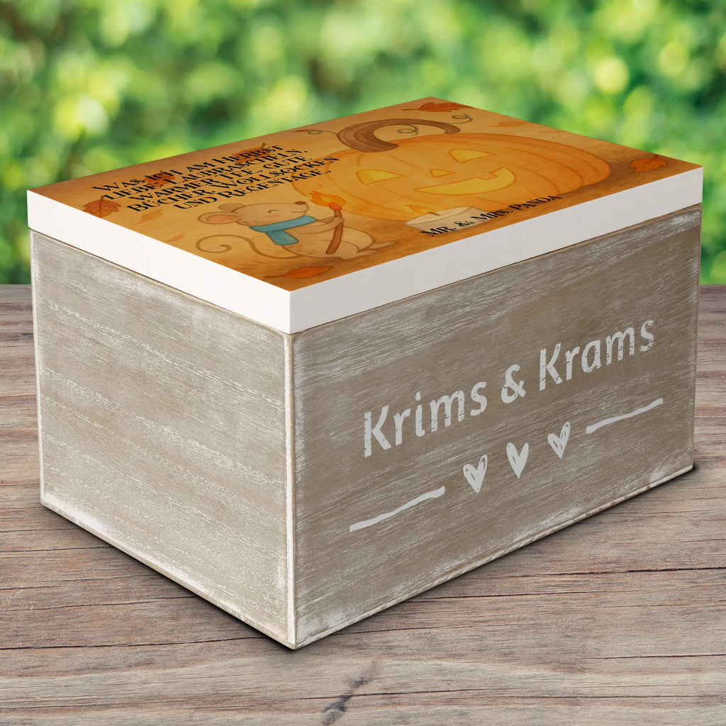 Holzkiste Kürbis Maus Design Schatzkiste, Dekokiste, Geschenkbox, Aufbewahrungsbox, Holzkiste, Erinnerungskiste, Truhe, Geschenkdose, Kiste, XXL, Schatulle, Erinnerungsbox, Halloween, Deko, Martinssingen, Dekoration, Geschenke, Schenken, Halloween Deko, Süßes sonst gibt's saures, Kerzen, Kürbis, Trick or Treat, Maus