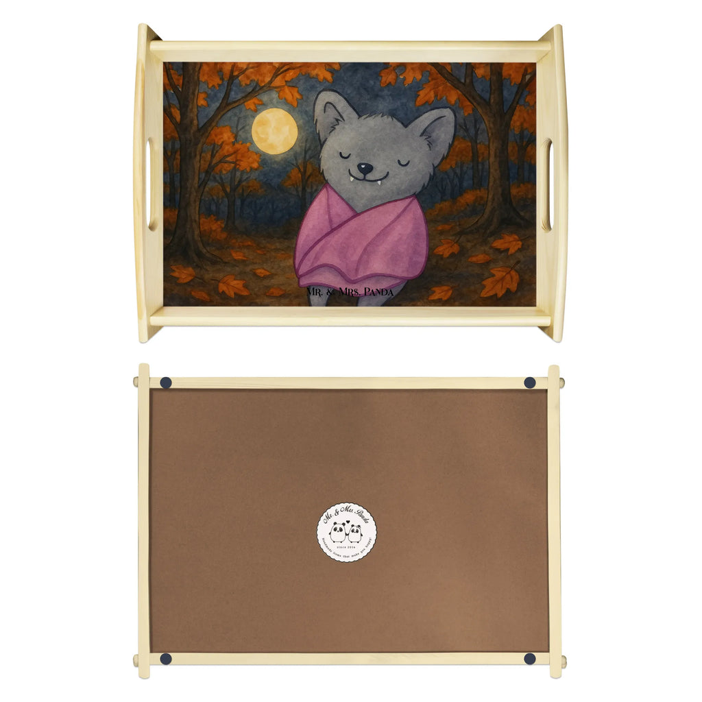 Serviertablett Fledermaus Chillt Design Tablett, Dekotablett, Küchentablett, Serviertablett, Frühstückstablett, Holztablett, Halloween, Deko, Martinssingen, Dekoration, Geschenke, Schenken
