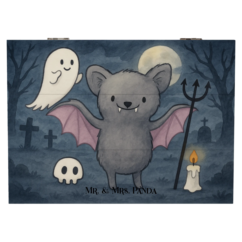 Holzkiste Fledermaus Dracula Design Geschenkbox, Erinnerungskiste, XXL, Dekokiste, Erinnerungsbox, Geschenkdose, Aufbewahrungsbox, Truhe, Holzkiste, Kiste, Schatulle, Schatzkiste, Halloween, Deko, Martinssingen, Dekoration, Geschenke, Schenken