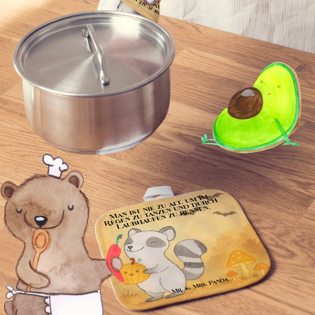 Topflappen Waschbär Kürbis Design Topfhandschuhe, Topflappen, Schöne Topflappen, Topfhandschuh, Topflappen mit Spruch, Ofenhandschuh, Ofenhandschuhe, Topflappenset, Topflappen Set, Topflappen lustig, Topfuntersetzer, Topflappen 2er Set, Halloween, Deko, Martinssingen, Dekoration, Geschenke, Schenken, Trick or Treat, Süßes sonst gibt's saures, Halloween Deko, Waschbär, Kürbis