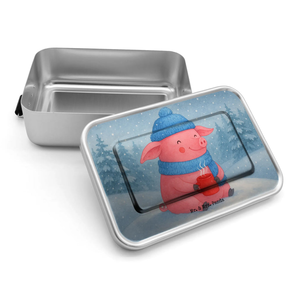 Metall Brotdose Schwein Glühwein Design Brotbox Metall, Lunchbox Metall, Kinder Brotdose, Brotbox, Schul Brotdose, Vintage Brotdose, Pausenbox, Metall Brotbox, Metall Brotdose, Metallbox, Vesperdose Metall, Brotdose Arbeit, Brotdose, Brotdose Metall, Winter, Nikolaus, Advent, Heiligabend, Wintermotiv, Weihnachten, Weihnachtsdeko, Weihnachtsmarkt, Glühwein, Punsch, Glühschwein