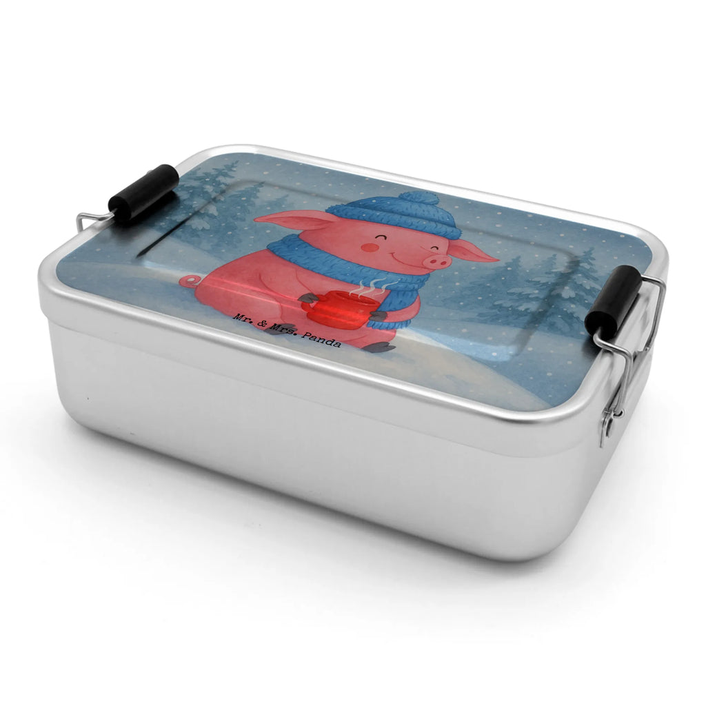 Metall Brotdose Schwein Glühwein Design Brotbox Metall, Lunchbox Metall, Kinder Brotdose, Brotbox, Schul Brotdose, Vintage Brotdose, Pausenbox, Metall Brotbox, Metall Brotdose, Metallbox, Vesperdose Metall, Brotdose Arbeit, Brotdose, Brotdose Metall, Winter, Nikolaus, Advent, Heiligabend, Wintermotiv, Weihnachten, Weihnachtsdeko, Weihnachtsmarkt, Glühwein, Punsch, Glühschwein