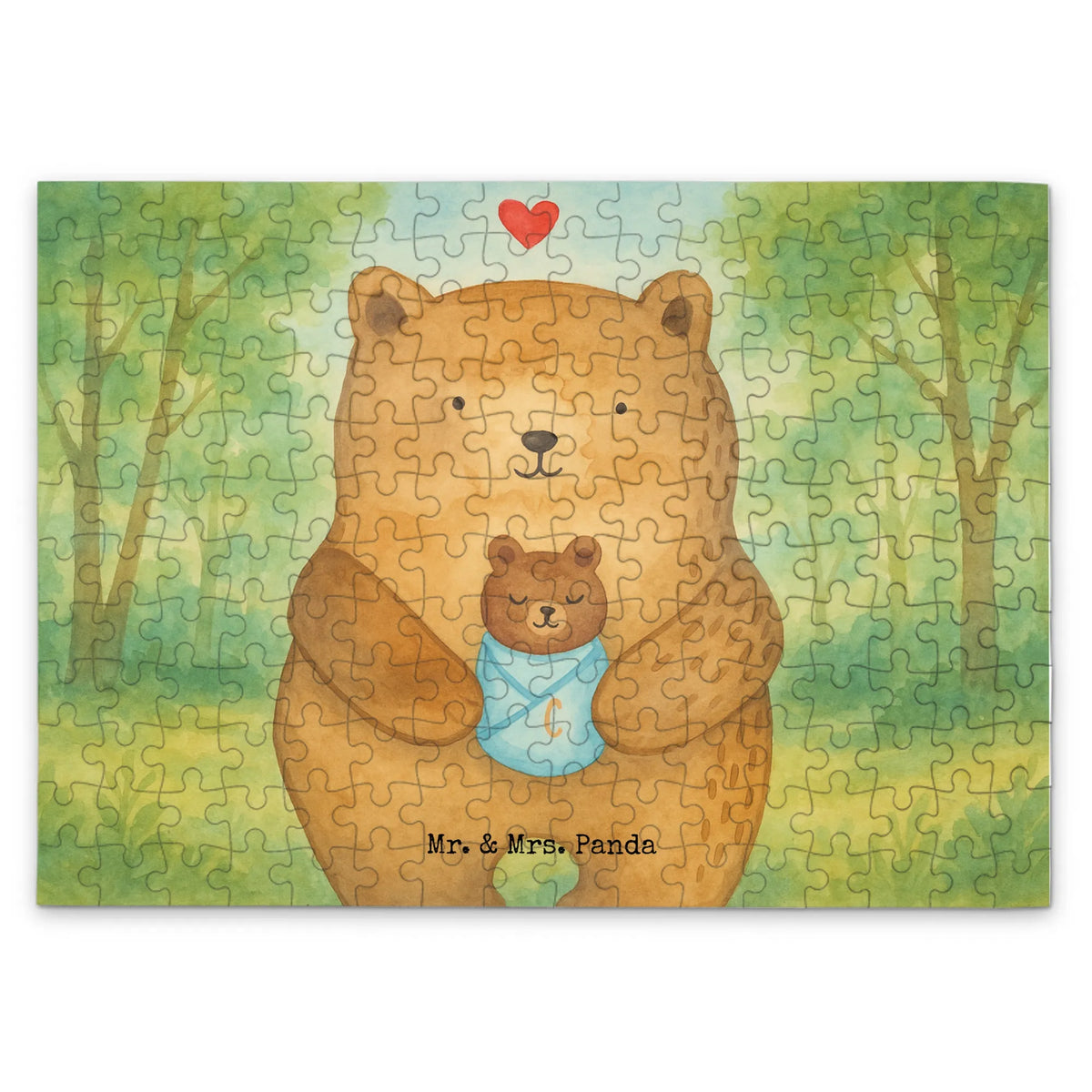 Puzzle Bär Baby Design 300 Teile Puzzle, Puzzlespiel, 1500 Teile Puzzle, 500 Teile Puzzle, 1000 Teile Puzzle, Geduldspiel, Legespiel, Puzzle, 2000 Teile Puzzle, Teddybär, Teddy, Bär, Baby, Täufling, Enkel, Enkelin, Geburtstag, Nichte, Mutter, Eltern, Glückwunsch, Geburt, Taufe, Neffe