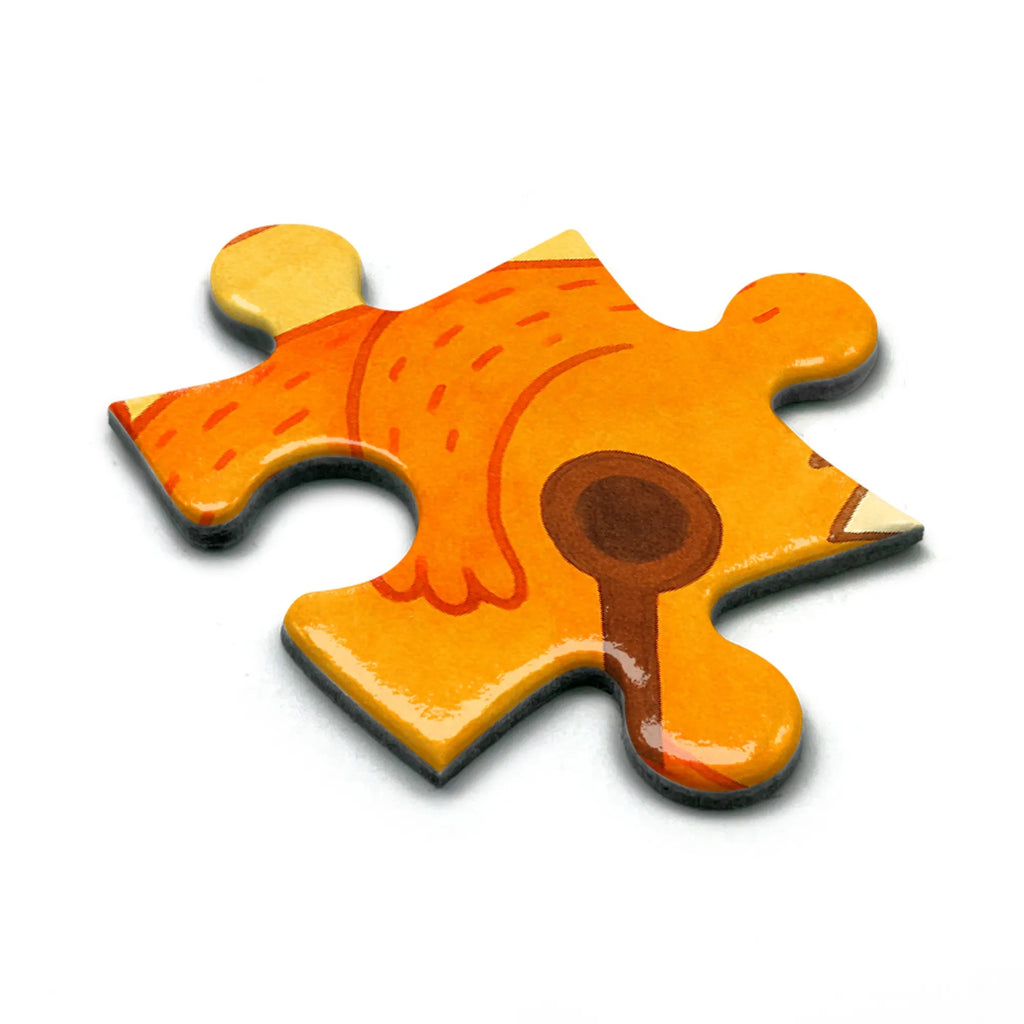 Puzzle Fuchs Koch Design Puzzle, Fuchs, Füchse, Koch Geschenk, Küche Deko, Küche Spruch, Party Spruch, witzig, Bäcker, Spruch lustig, Köche