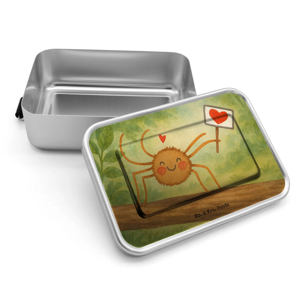 Metall Brotdose Spinne Agathe Motivation Design Brotdose, Brotbox, Spinne Agathe, Spinne, Agathe, Videos, Merchandise, Glück, Liebe, Dankeschön, Motivation, Vertrauen