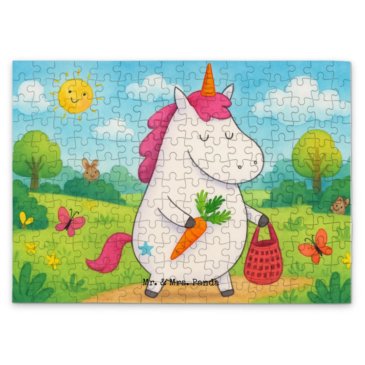 Puzzle Einhorn Vegan Design 300 Teile Puzzle, Legespiel, 2000 Teile Puzzle, 1000 Teile Puzzle, 500 Teile Puzzle, Puzzlespiel, 1500 Teile Puzzle, Puzzle, Geduldspiel, Einhorn, Unicorn, Einhörner, Einhorn Deko, Gesund Leben, Veganer, Rohkost, Vegetariar, Vegan, Veganismus, Gesund essen