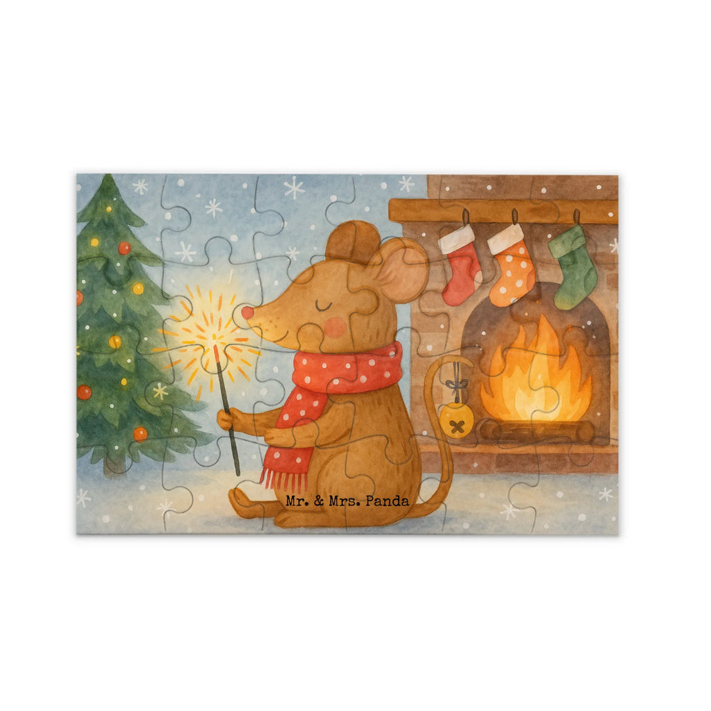 Puzzle Maus Weihnachten Design Puzzle, Wintermotiv, Advent, Heiligabend, Weihnachten, Winter, Nikolaus, Weihnachtsdeko, Mäuschen, Weihnachtsmotiv, Weihnachtsgruß, Maus, Weihnachtswunder, Frohe Weihnachten