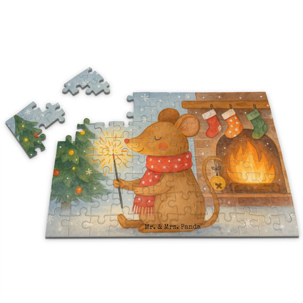 Puzzle Maus Weihnachten Design Puzzle, Wintermotiv, Advent, Heiligabend, Weihnachten, Winter, Nikolaus, Weihnachtsdeko, Mäuschen, Weihnachtsmotiv, Weihnachtsgruß, Maus, Weihnachtswunder, Frohe Weihnachten