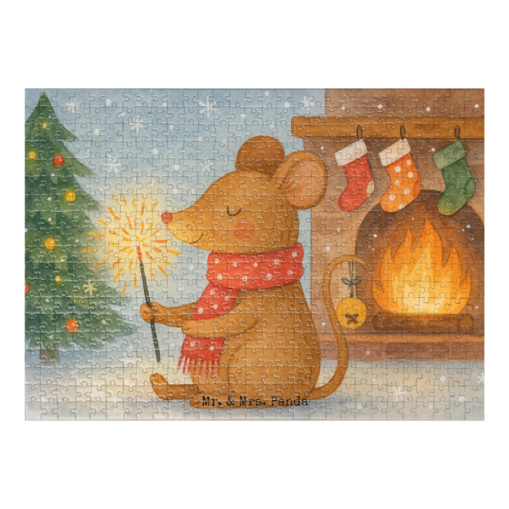 Puzzle Maus Weihnachten Design Puzzle, Wintermotiv, Advent, Heiligabend, Weihnachten, Winter, Nikolaus, Weihnachtsdeko, Mäuschen, Weihnachtsmotiv, Weihnachtsgruß, Maus, Weihnachtswunder, Frohe Weihnachten