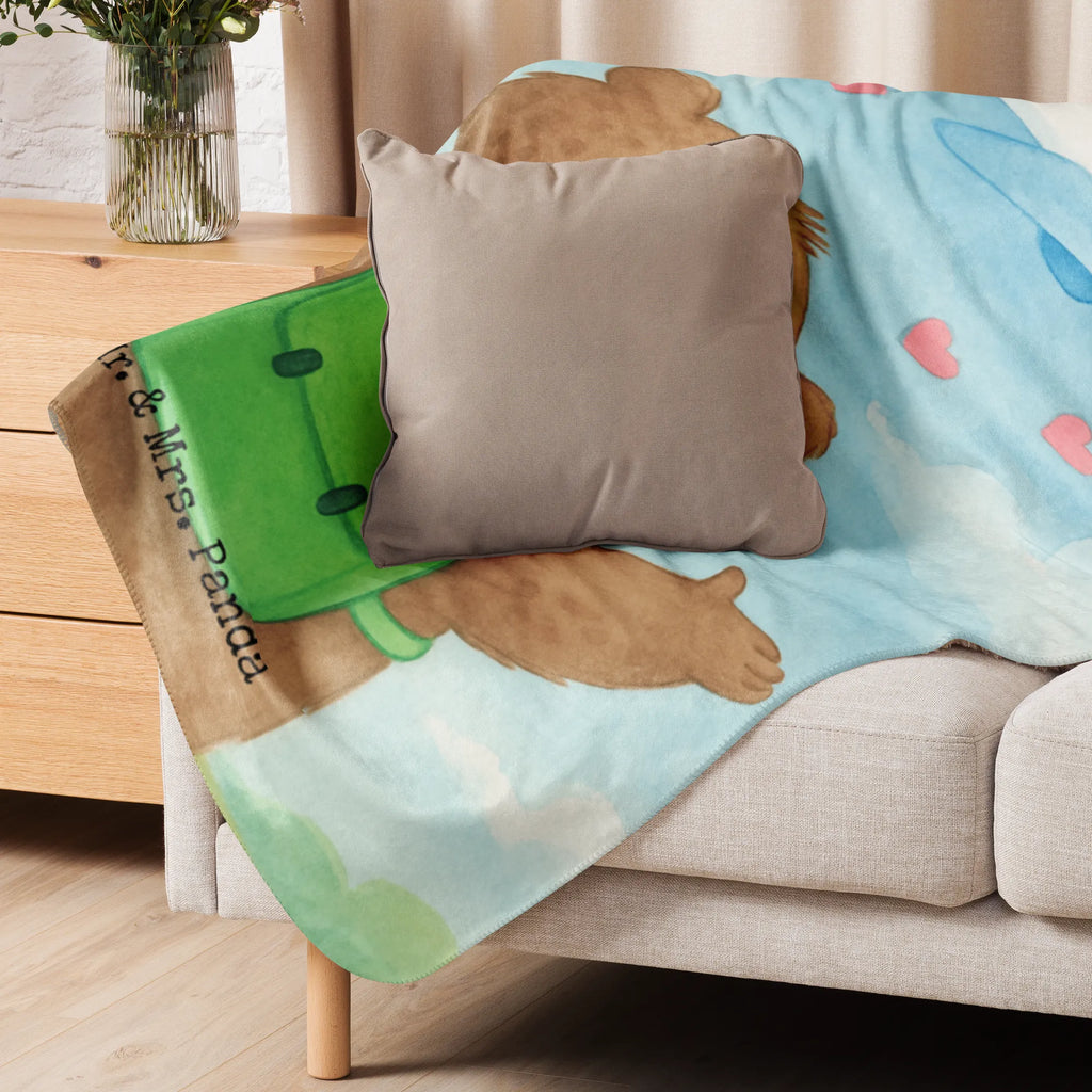 Sherpa Kuscheldecke Bär Flugzeug Design Liebe, Partner, Freund, Freundin, Ehemann, Ehefrau, Heiraten, Verlobung, Heiratsantrag, Liebesgeschenk, Jahrestag, Hocheitstag, für Ehemann, Geschenk für Partner, Geschenk für Freundin, für Männer, Hochzeitstag, Geschenk für Frauen, Valentinstag, Liebesbeweis, Mitbringsel