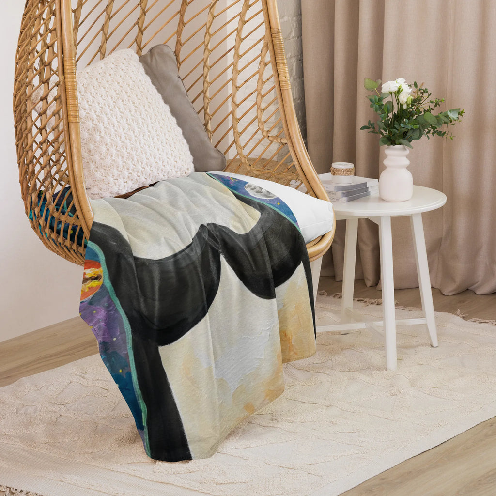 Sherpa Kuscheldecke Pinguin Universum Design Pinguin