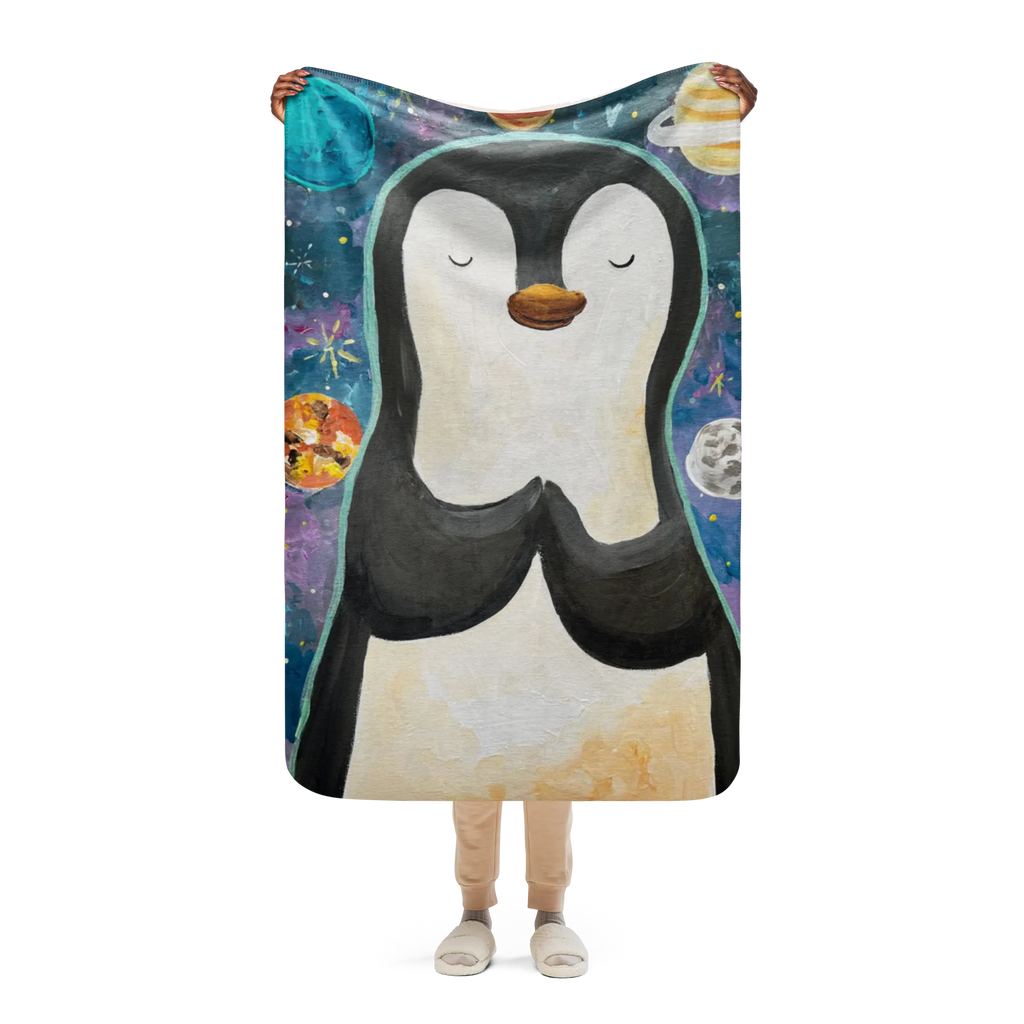 Sherpa Kuscheldecke Pinguin Universum Design Pinguin
