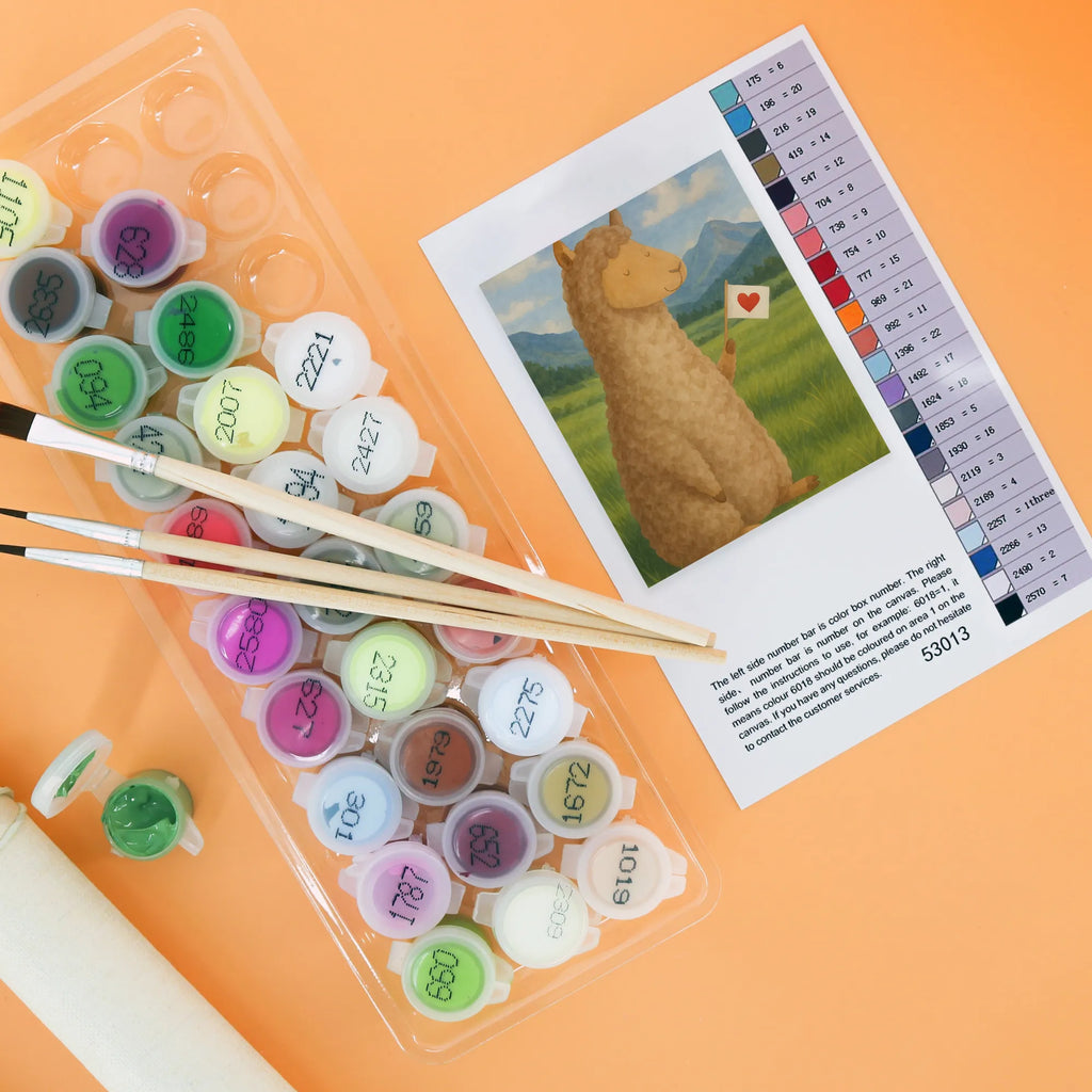 Paint by Numbers alpaca banner Design alpaca, llama, pako, camel, Peru, animal, favourite animal, llamas, love, Alpaca, alpacas