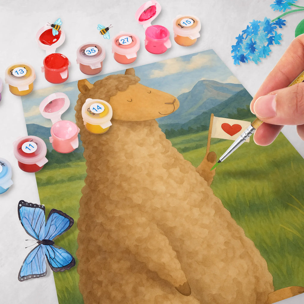 Paint by Numbers alpaca banner Design alpaca, llama, pako, camel, Peru, animal, favourite animal, llamas, love, Alpaca, alpacas