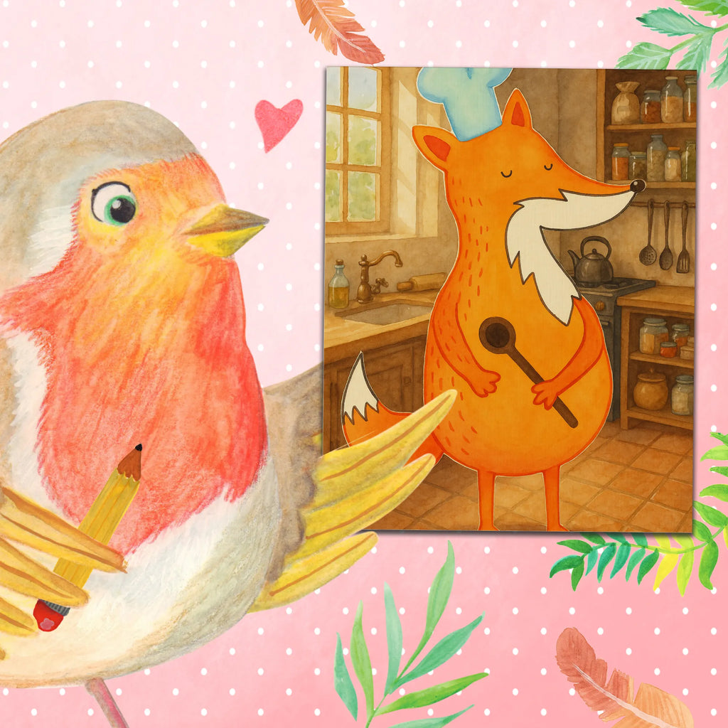 Paint by Numbers Fox A cook Design Ausmalbild, Kunstwerk, Malen nach Zahlen, Fuchs, Bäcker, Füchse, Küche Deko, witzig, Spruch lustig, Küche Spruch, Party Spruch, Köche, Koch Geschenk