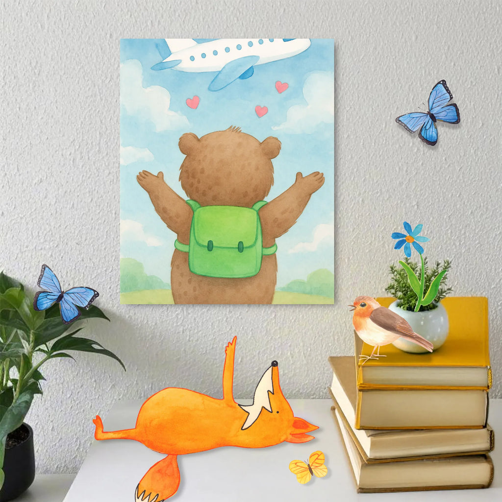 Paint by Numbers bear Airplane Design Love, Loving, Two, Together, Marriage, Engagement, Proposal of marriage, Love gift, gift for her, gift for him, anniversary gift, Valentine&#39;s Day Gift for Women Love Gift Anniversary Wedding Anniversary Party Favor Gift for Girlfriend Gift for Partner Boyfriend Gift Token of Love for Men for Husband