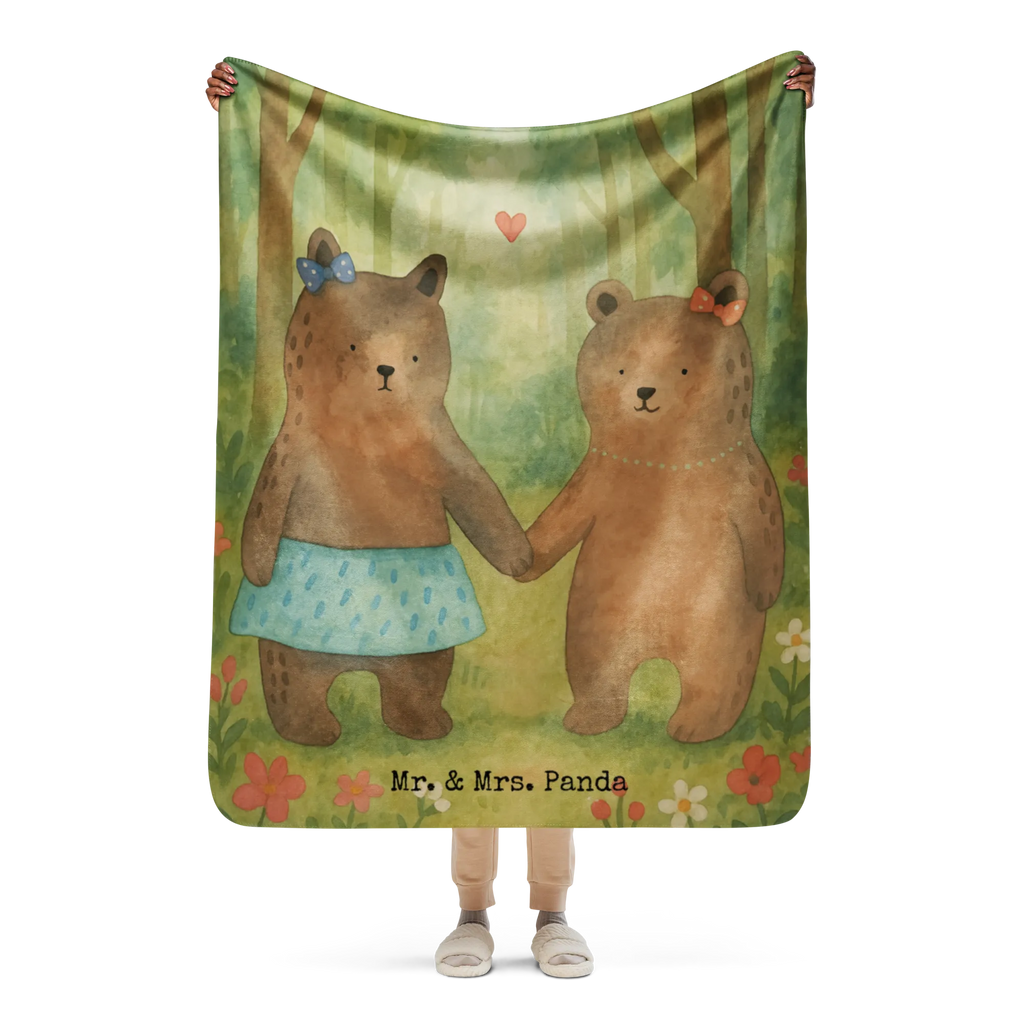 Sherpa Kuscheldecke Bär Freundin Design Bär, Teddy, Teddybär, Bär Freundin Beste Freund Liebe Liebesbeweis Verliebt Kumpel Kumpeliene