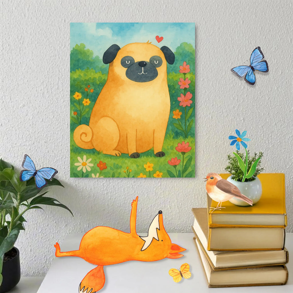 Malowanie według numerów Mops Design Ausmalbild, Malen nach Zahlen, Kunstwerk, Hund, Hundemotiv, Haustier, Hunderasse, Tierliebhaber, Hundebesitzer, Sprüche, Mops, Hundeliebe, Liebe