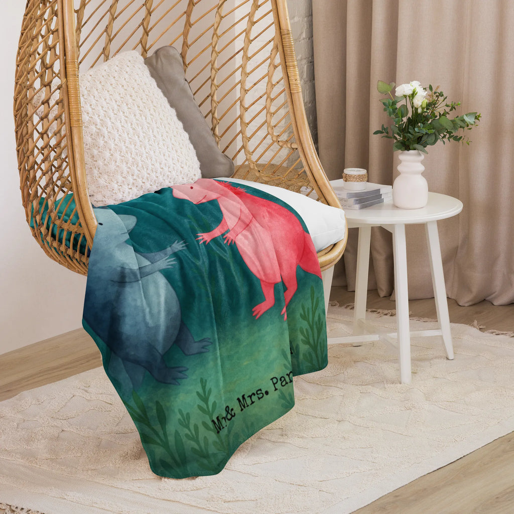 Sherpa Kuscheldecke Axolotl Liebe Design Axolotl, Molch, Lurche, Axolot, Freund, Valentinstag, Liebe, Lurch, Schwanzlurch, Jahrestag, Verlobter, Ehemann, große Liebe, Liebesbeweis