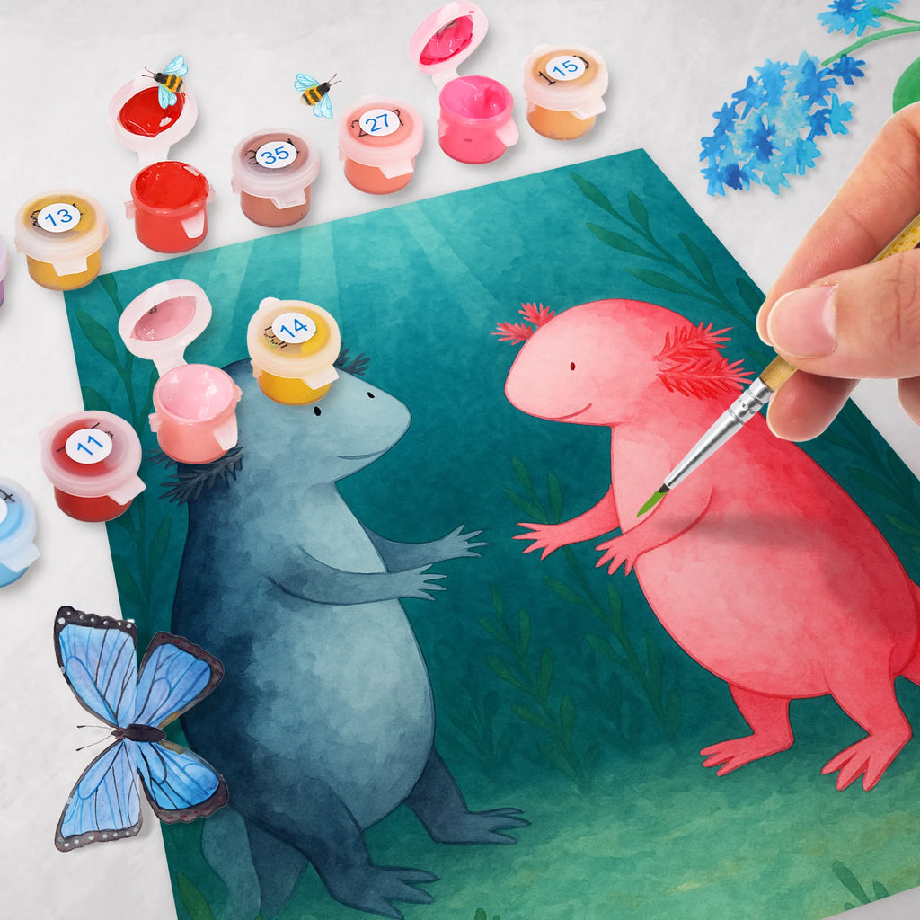 Paint by Numbers axolotl Love Design Kreativität, DIY, Ausmalbild, Kunstwerk, Künstler, Malen nach Zahlen, Malen, Bastelidee, Baseln, Axolotl, Molch, Verlobter, Ehemann, Axolot, Lurche, Liebe, Freund, Schwanzlurch, Lurch, große Liebe, Liebesbeweis, Valentinstag, Jahrestag